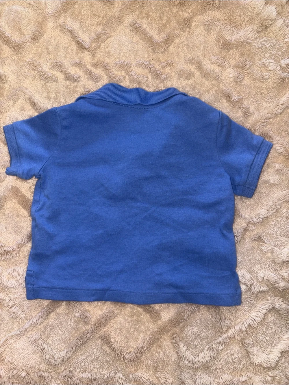 Ralph Lauren Blue Polo Shirt 6 months